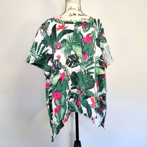 Lord & Taylor Tops - Lord and Taylor linen shirt in 3X